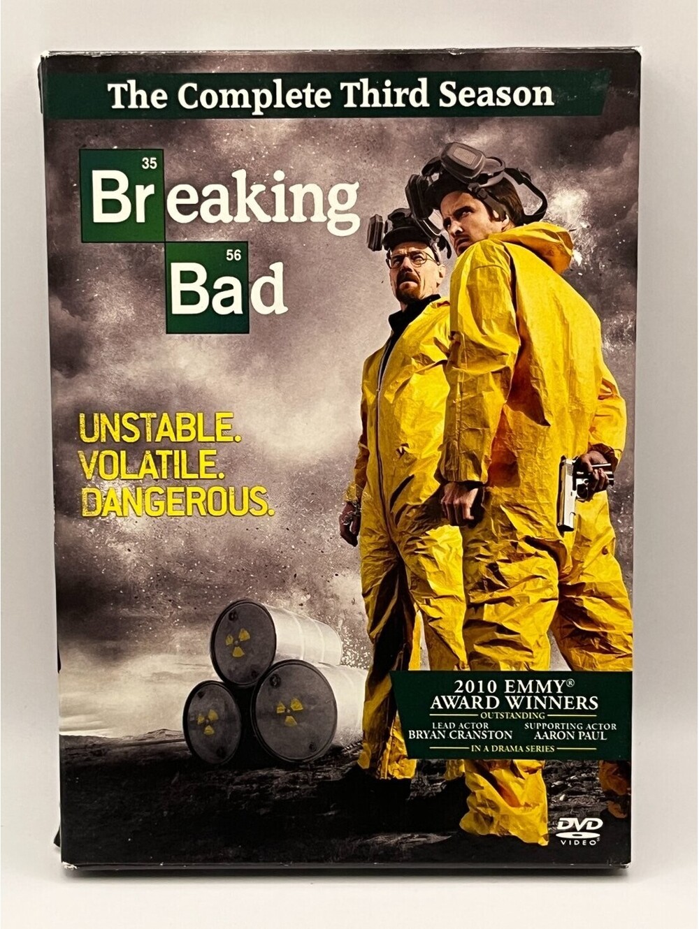 Breaking Bad Complete Third Season DVD Box Set Drama Vince Gilligan
